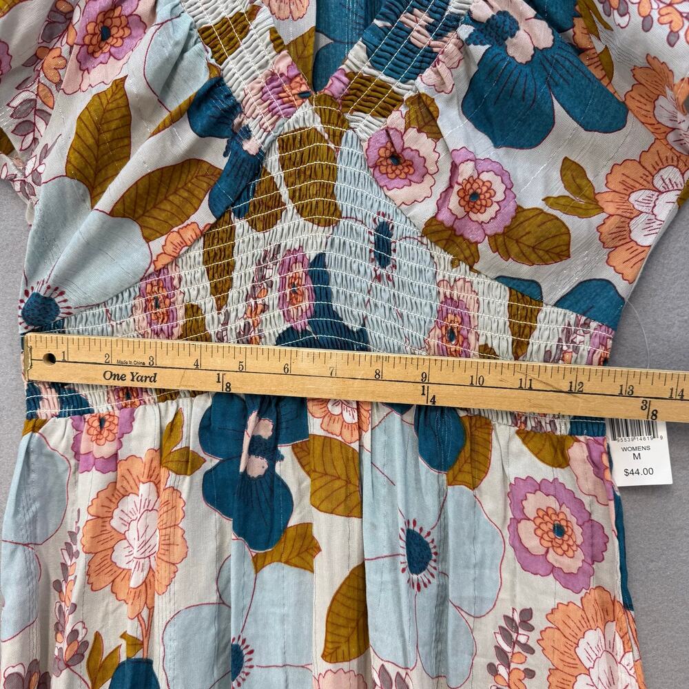 Angie Maxi Dress Women's M Multi Colored Floral Dress NWT - Picture 12 of 12